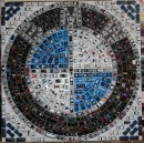 BMW Roundel Made Out of 320 Hot Wheels Cars