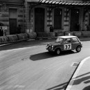 Mini Cooper during the Monte Carlo Rally, 1964