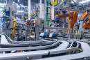 Production of battery-modules for high-voltage batteries at BMW Group Plant Leipzig