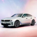 BMW i Vision Dee to 2025 BMW i4 rendering by KDesign AG