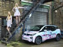 BMW i3 Gets Colorful Make-Up on the Eve of the London Fashion Week