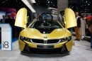 BMW i8 Protonic Frozen Yellow edition in Frankfurt
