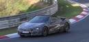 BMW i8 Spyder Caught Testing during Nurburgring Tourist Track Day
