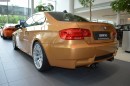 BMW E92 M3 Sunburst Gold Metallic