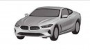 2019 BMW 8 Series Coupe design patent