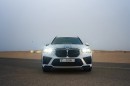 BMW iX5 Hydrogen in the desert