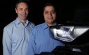 LaserLight creators, Dr. Helmut Erdl and Dr. Abdel Hanafi