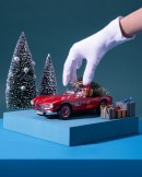 BMW Santa Claus Christmas presents
