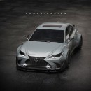 Lexus ES rendering