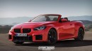 BMW M2 Convertible rendering by X-Tomi Design