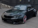 Widebody BMW M2 rendering