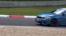 BMW M2 Nurburgring near crash