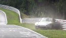 BMW M3 Catches Fire on Nurburgring