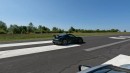 BMW M3 Competition Drag Races Porsche 718 Cayman GT4 RS