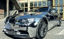 BMW M3 Convertible Chrome Wrap