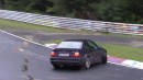 BMW M3 Failed Nurburgring Drift