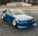 E36 BMW "Flat Boy" widebody (rendering)