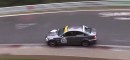 BMW M3 Gets Its Face Smashed in Wet Nurburgring Crash