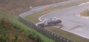 BMW M3 Gets Its Face Smashed in Wet Nurburgring Crash