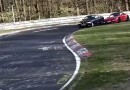 BMW M3 vs Porsche 911 Nurburgring crash