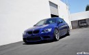 BMW M3 in Interlagos Blue on HRE Wheels