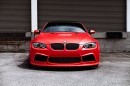 BMW M3 in Matte Red
