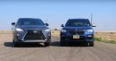 BMW M3 M40i vs. Lexus RX 350 Is Pointless, Includes a Drag Race