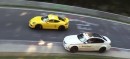 BMW M3 Ring Taxi Driver Overtakes Porsche Cayman GT4