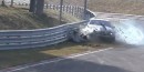 BMW M3 Ruined in Nurburgring Car Freitag Crash