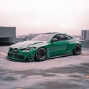 BMW M4 Coupe Rendering