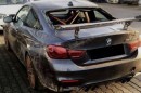 Wrecked BMW M4 GTS