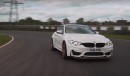 BMW M4 GTS on the track