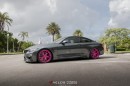 BMW M4 on Pink Wheels