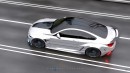 F82 BMW M4 Performance widebody rendering by carmstyledesign