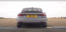 BMW M4 Competition vs Audi RS 5 track battle and drag race