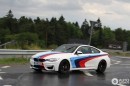 BMW M4 with M Stripes