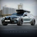 BMW M4 X-Track Shooting Brake rendering by sugardesign_1