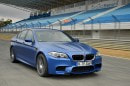 Frozen Blue BMW F10 M5 LCI