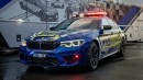 BMW M5 Competition police car