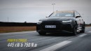 BMW M5 Competition Drag Races Audi RS 6 Avant