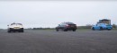 BMW M5 Competition Drag Races Modified GT-R and 997 Turbo S, Demolition Follows