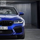 BMW M5 facelift rendering