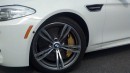 BMW M5 with Ceramic Brakes