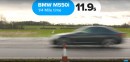 BMW M550i Drag Races Audi RS 6
