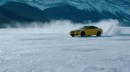 BMW M6 Demonstrates Frozen Drifting in Northern Canadian Rockies