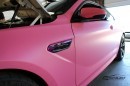 BMW M6 Gets Matte Pink Wrap
