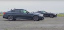 BMW M8 vs. M5 Drag Race Ends in Total Annihilation