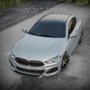 BMW M850i Shooting Brake rendering