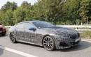 BMW M850i Gran Coupe Spied in Traffic, Looks Gigantic