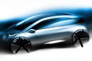 BMW Megacity vehicle sketch